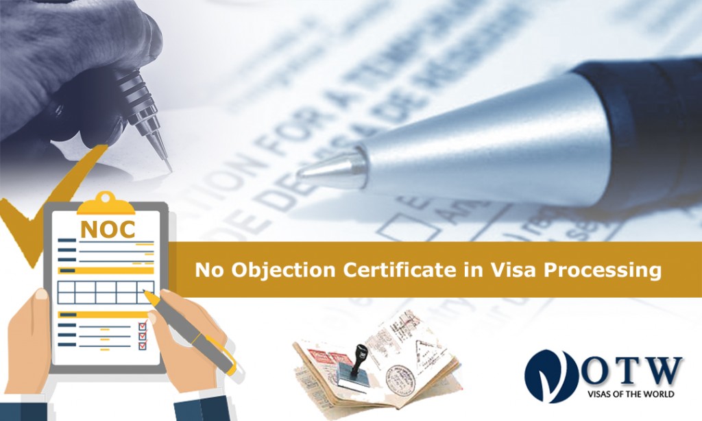 No Objection Certificate in Visa Processing