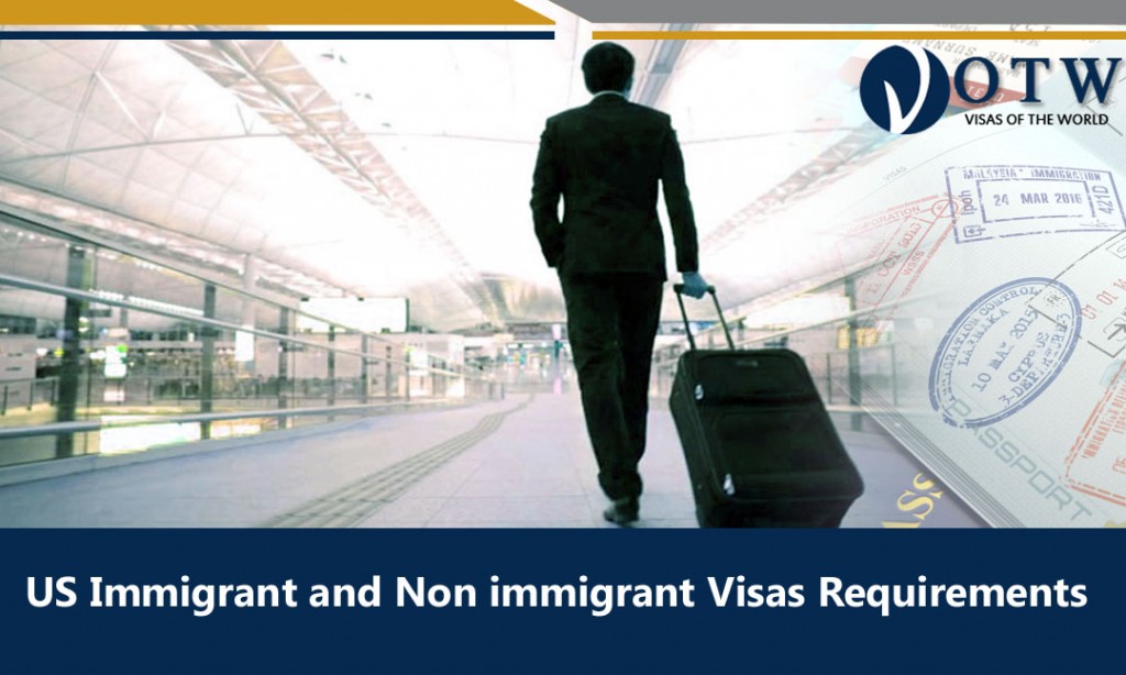 The US Immigrant and Non immigrant Visas Requirements